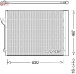 Kondensaator,kliimaseade DENSO DCN05029
