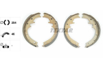 Piduriklotside komplekt TEXTAR 91069700