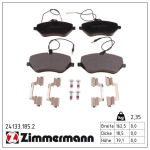 Piduriklotsi komplekt,ketaspidur ZIMMERMANN 24133.185.2