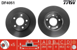 Piduriketas TRW DF4051