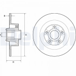 Piduriketas DELPHI BG9135RS