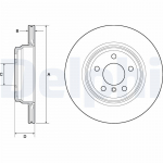 Piduriketas DELPHI BG4665C