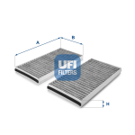 Filter,salongi&otilde;hk UFI 54.127.00