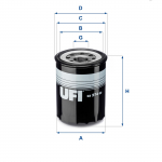 &Otilde;lifilter UFI 23.274.00