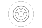 Piduriketas TRW DF6569S