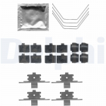 Lisakomplekt, ketaspiduriklotsid DELPHI LX0521