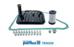 H&uuml;draulikafiltrikomplekt,automaatk&auml;igukast PURFLUX TEK020