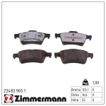 Piduriklotsi komplekt,ketaspidur ZIMMERMANN 23482.965.1