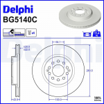 Piduriketas DELPHI BG5140C