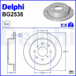Piduriketas DELPHI BG2538