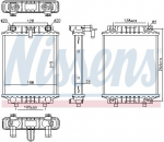 Radiaator,mootorijahutus NISSENS 60372