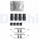 Lisakomplekt, ketaspiduriklotsid DELPHI LX0636