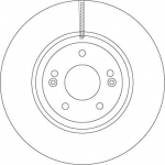Piduriketas TRW DF6545S