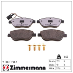 Piduriklotsi komplekt,ketaspidur ZIMMERMANN 23708.990.1