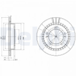 Piduriketas DELPHI BG3158