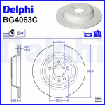 Piduriketas DELPHI BG4063C