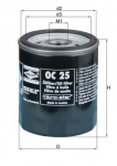 &Otilde;lifilter KNECHT OC 25
