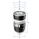 K&uuml;tusefilter UFI 24.443.00