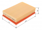 &Otilde;hufilter BOSCH 1 457 433 004
