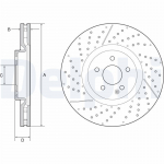 Piduriketas DELPHI BG9229C