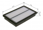 &Otilde;hufilter BOSCH F 026 400 617