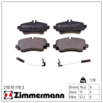 Piduriklotsi komplekt,ketaspidur ZIMMERMANN 23070.170.2