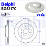 Piduriketas DELPHI BG5217C