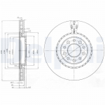 Piduriketas DELPHI BG3993