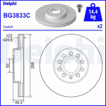 Piduriketas DELPHI BG3833C