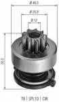 Hammastrummel,starter MAGNETI MARELLI 940113020254