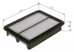 &Otilde;hufilter BOSCH F 026 400 457