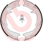 Piduriklotside komplekt,seisupidur BREMBO S 54 519