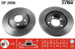 Piduriketas TRW DF2806