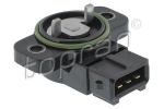Andur,drosselklapiasend TOPRAN 623 182