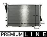 Radiaator,mootorijahutus MAHLE CR 295 000P