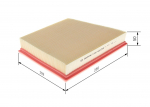 &Otilde;hufilter BOSCH F 026 400 089