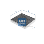 Filter,salongi&otilde;hk UFI 54.290.00