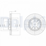 Piduriketas DELPHI BG3835C