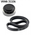 Soonrihmakomplekt SKF VKMA 31106