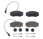 Piduriklotsi komplekt,ketaspidur BREMBO P 56 122