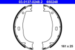 Piduriklotside komplekt,seisupidur ATE 03.0137-0248.2