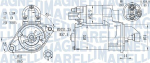 Starter MAGNETI MARELLI MQS1450
