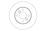 Piduriketas TRW DF3989