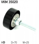 Seade-/juhtrull,soonrihm SKF VKM 35020