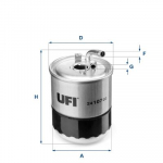 K&uuml;tusefilter UFI 24.107.00