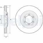 Piduriketas DELPHI BG4697C