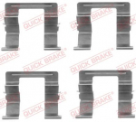 Lisakomplekt, ketaspiduriklotsid QUICK BRAKE 109-1605