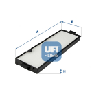 Filter,salongi&otilde;hk UFI 53.244.00