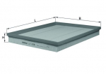&Otilde;hufilter MAHLE LX 2036