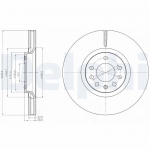 Piduriketas DELPHI BG4185C